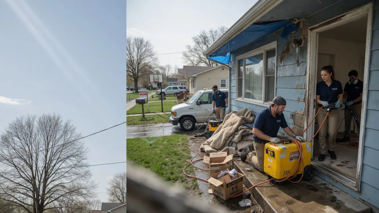 Basement Flood Cleanup in Jeffersonville, IN near me